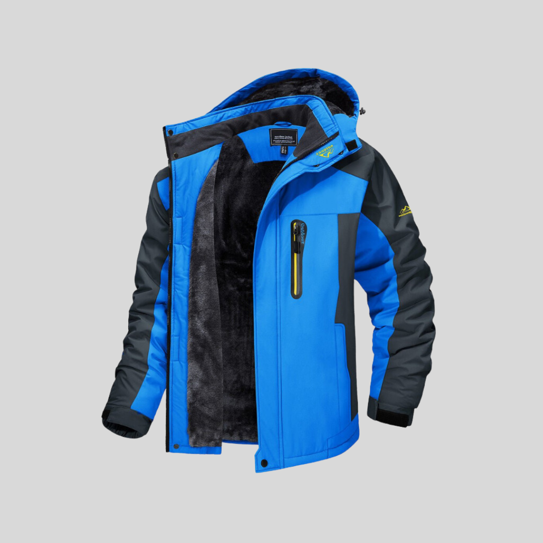 Herrjacka Vinter Fleecefoder Vattentålig Polyester 8