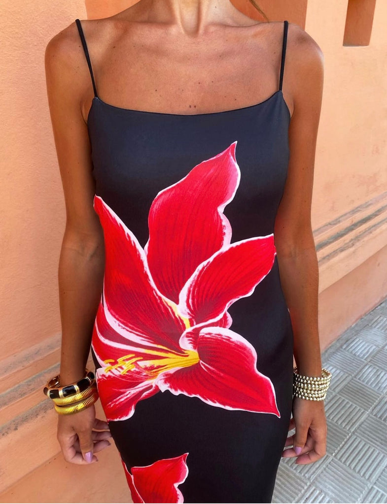 Dam Sommarklänning Luftig Design 100% Bomull Eleganta Festklänningar-4