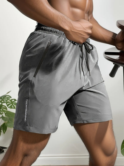 Herr Sportshorts Snabbtorkande Andningsbara Polyester-4