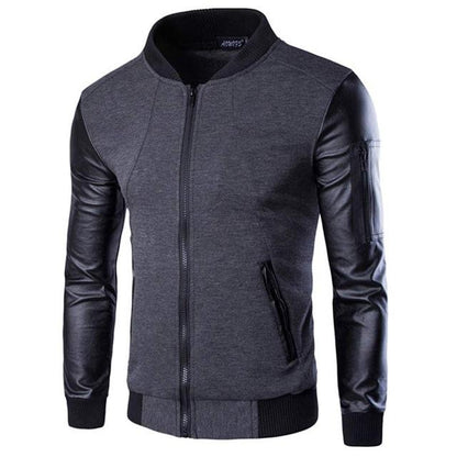 Unisex Lappad Jacka Högkvalitativ Polyester och Bomull-5