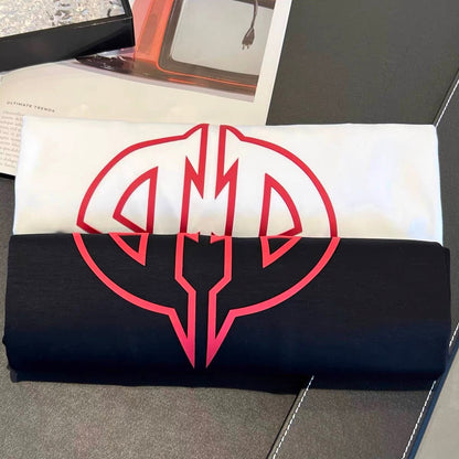 Långärmad T-shirt Dam Geometrisk Design 100% Bomull-3