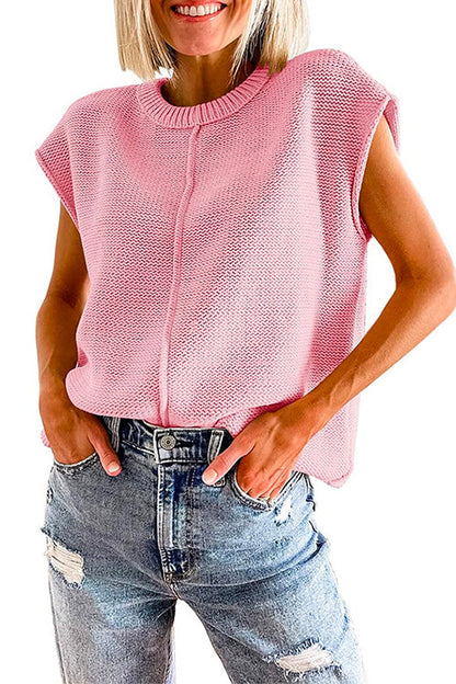 Dam T Shirt Kortärmad Rund Hals Bomull och Polyester-4