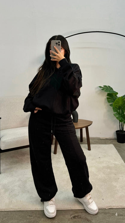 Variant image for Kvinnors Loungewear Set Avslappnad Mjuk Bomull-26