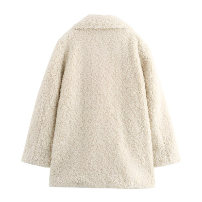 Damjacka Höstjacka Avslappnad Polyester-2