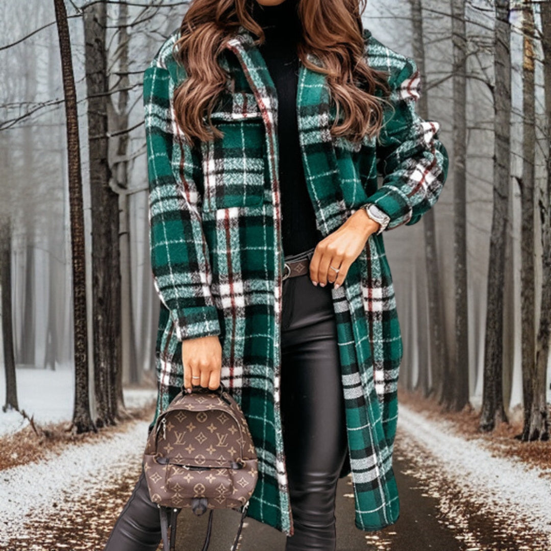 Variant image for Damjacka Lång Elegant Design i Kvalitetsmaterial för Kalla Dagar-6