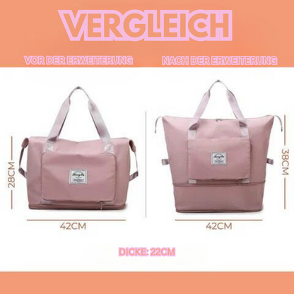 Fällbar Vattentät Resväska Stor för Damer med Rymlig Kapacitet – Perfekt för Resor och Gym 2