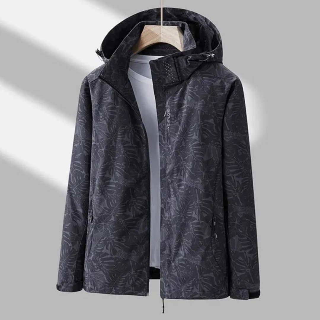 Herrjacka Väderbeständig Vind- och Vattenavvisande Polyester med Modern Design 1