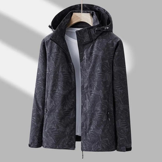 Herrjacka Väderbeständig Vind- och Vattenavvisande Polyester med Modern Design 1