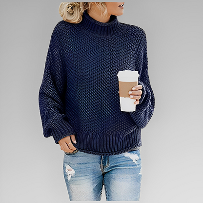 Dam Vintertröja i Akryl och Ull – Modern och Bekväm, Perfekt för Kalla Dagar, Normal Passform, Finns i Storlekar S-XL 13