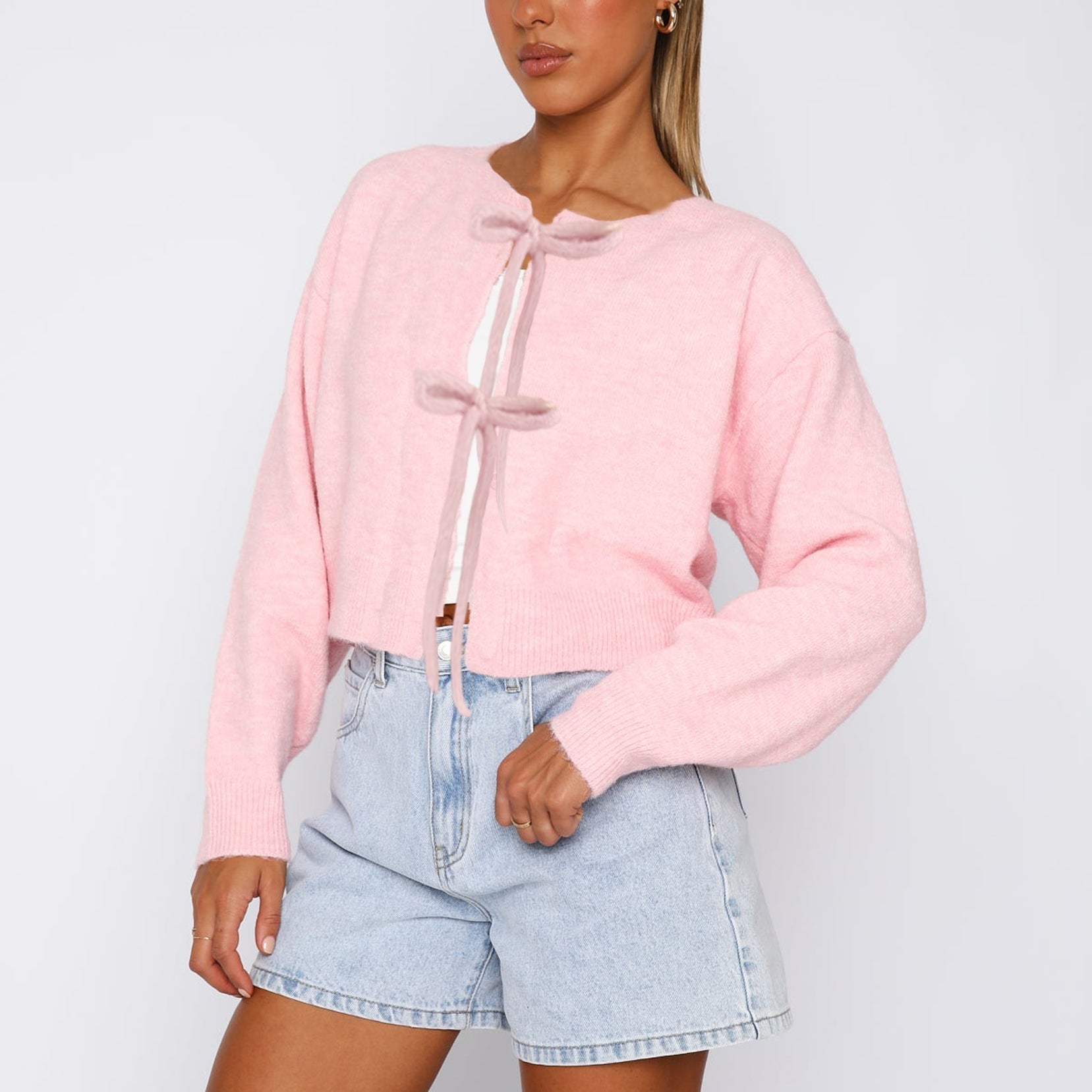 Kvinnors Tröja Kort Lång Ärmar Mjuk Akryl Nylon Polyester-2