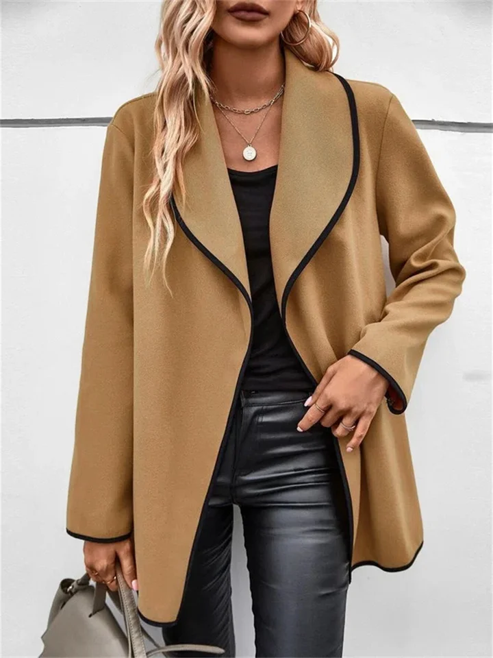 Damjacka Modern Stil Hållbart Material för Dam-2