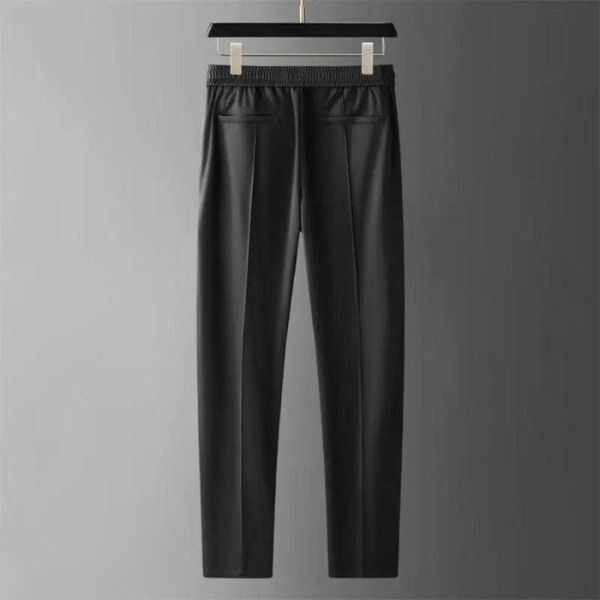 Herr T-shirt Slim Fit Kvalitets Bomull-4