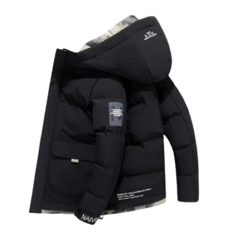 Herren Huvjacka Kanadensisk Design Polyester Bomull 1