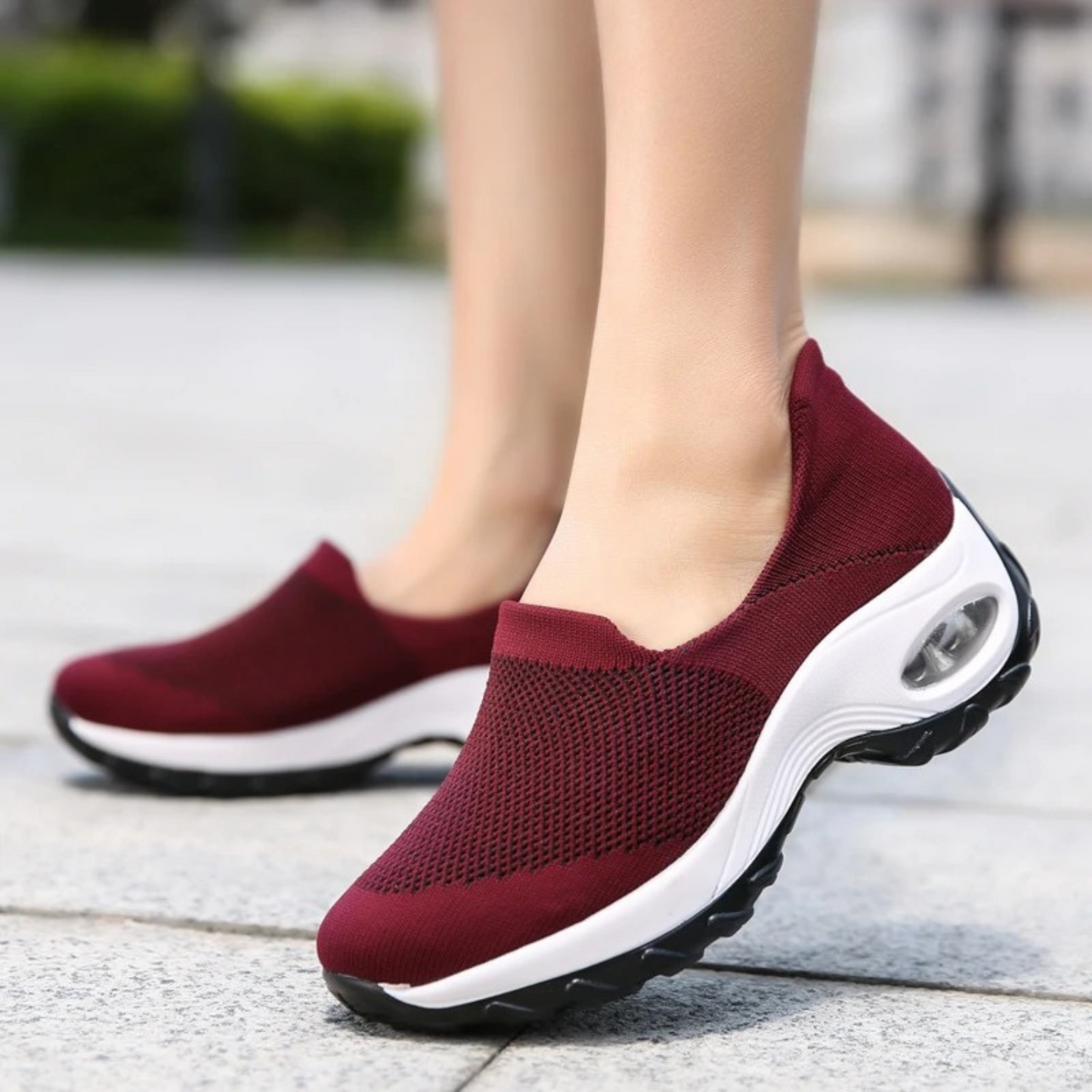 Kvinnors Loafers Andningsbara Sledge Sula-1