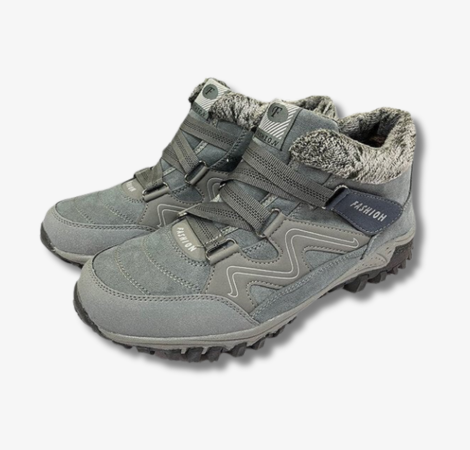 Variant image for Fodrade Vinterstövlar Dam Fleecefodrade Elegant Design för Kalla Vinterdagar-27