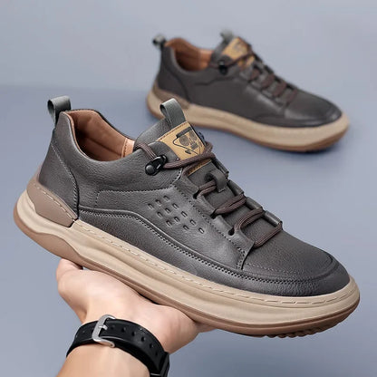 Dam Sneakers Ortopedisk Veganläder för Skor med Stöd och Komfort-2