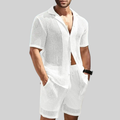 Mjukisset Dam Avslappnat Enfärgad Polyamid Polyester Viskos-3