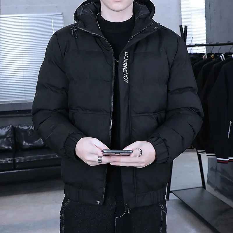 Variant image for Mäns Vinterjacka Vadderad Avslappnad Polyester för Kalla Dagar-8