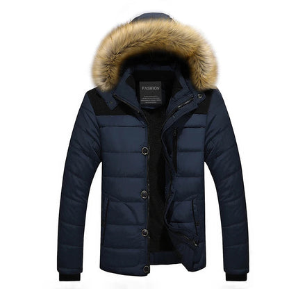 Vinterjacka Dam med Huva Polyester Vind- och Vattentålig Lång Modell 6