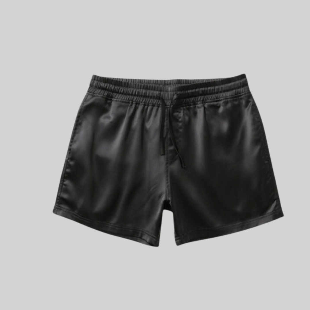 Dam Set Klassisk Leopard Satin-3