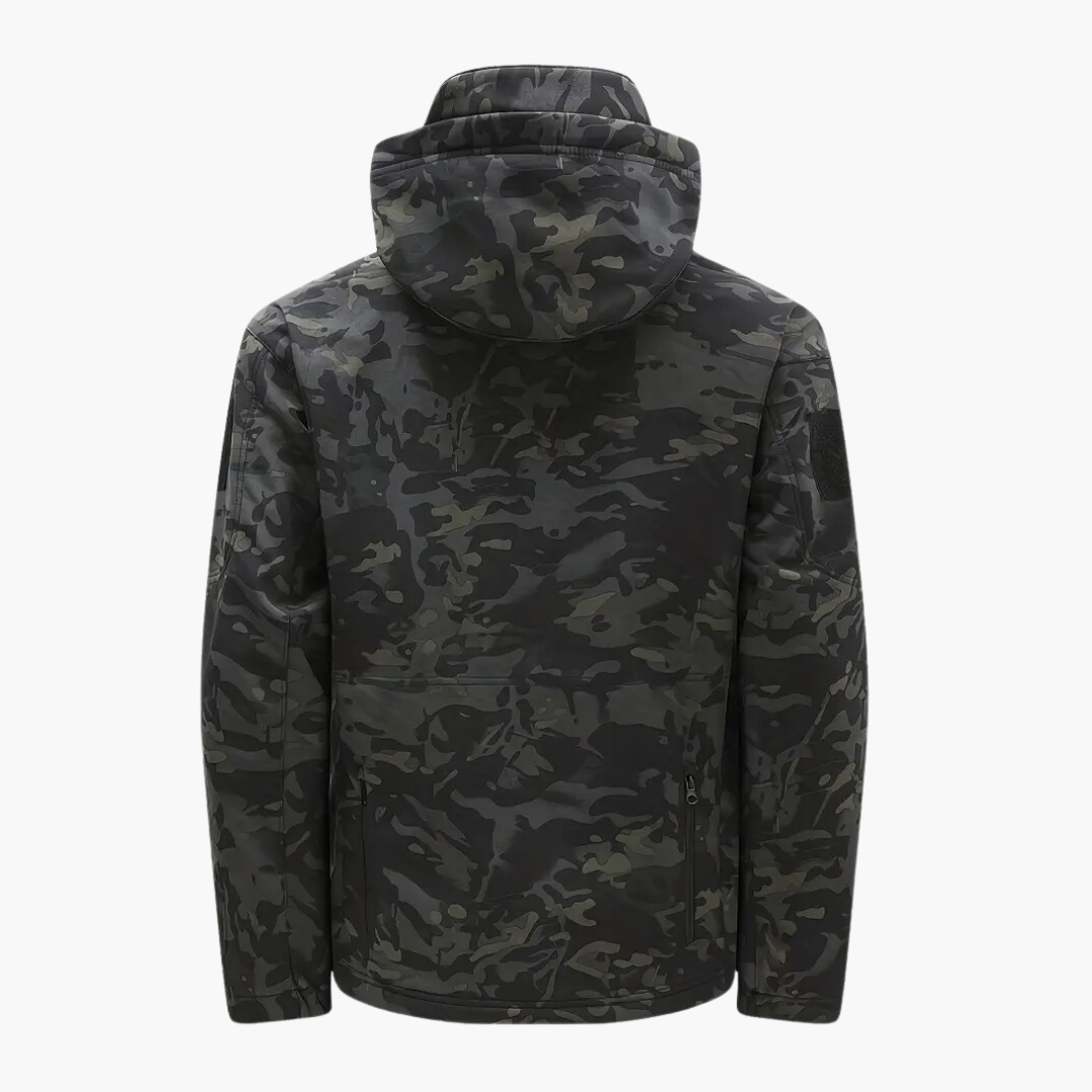 Herr Taktisk Jacka Vattentät Polyester Casual-6