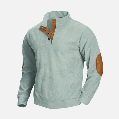 Dam Tröja Corduroy Långa Ärmar Mjuk och Bekväm 2