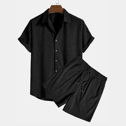 Variant image for Herrens Tvådelade Set Casual Bomull-7