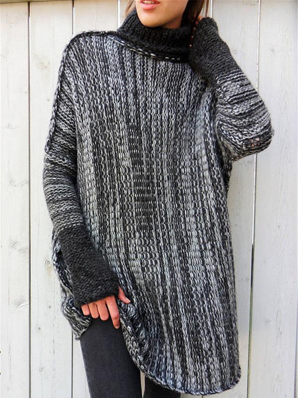 Variant image for Kvinnors Rollkrage Tröja Mjuk Material-5