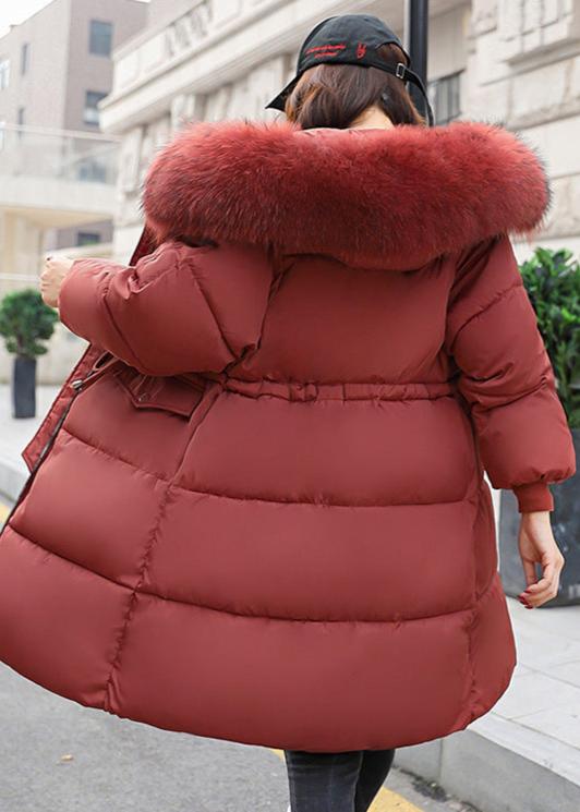 Damjacka med Pälskrage i Bomull för Festliga Tillfällen-2