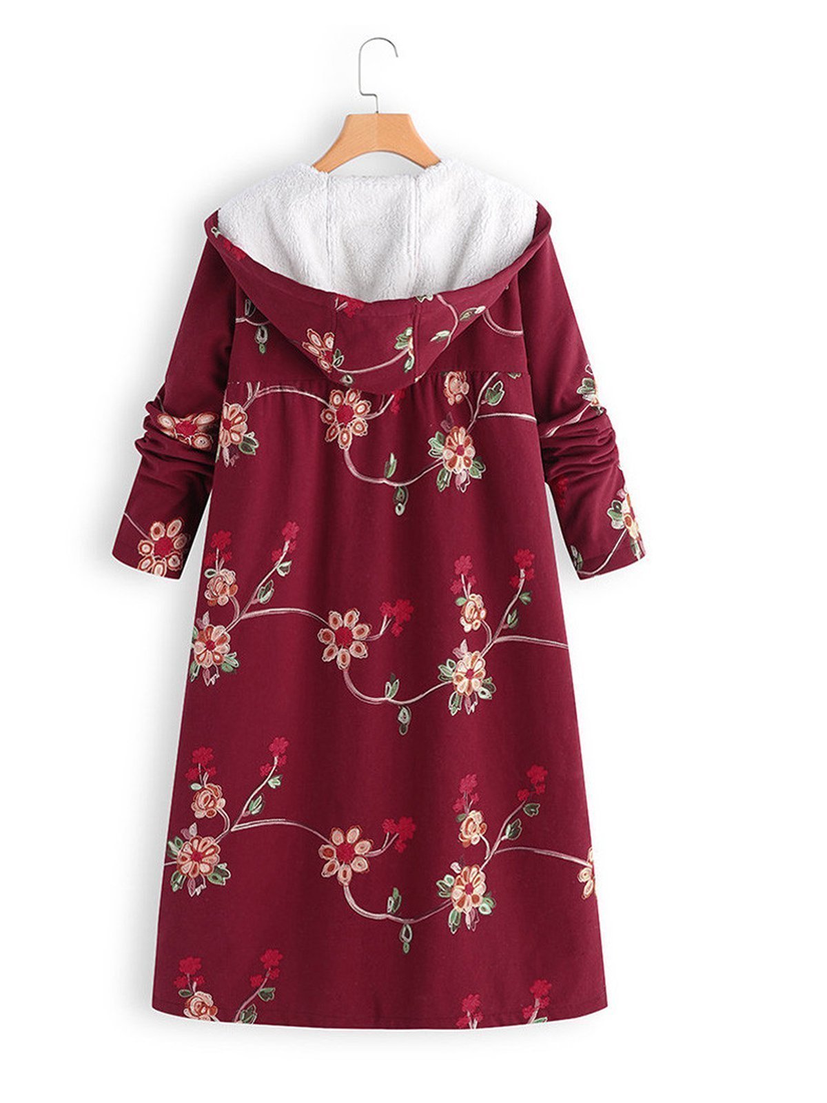 Kvinnors Kappa Elegant Polyester för Stilren Look-3