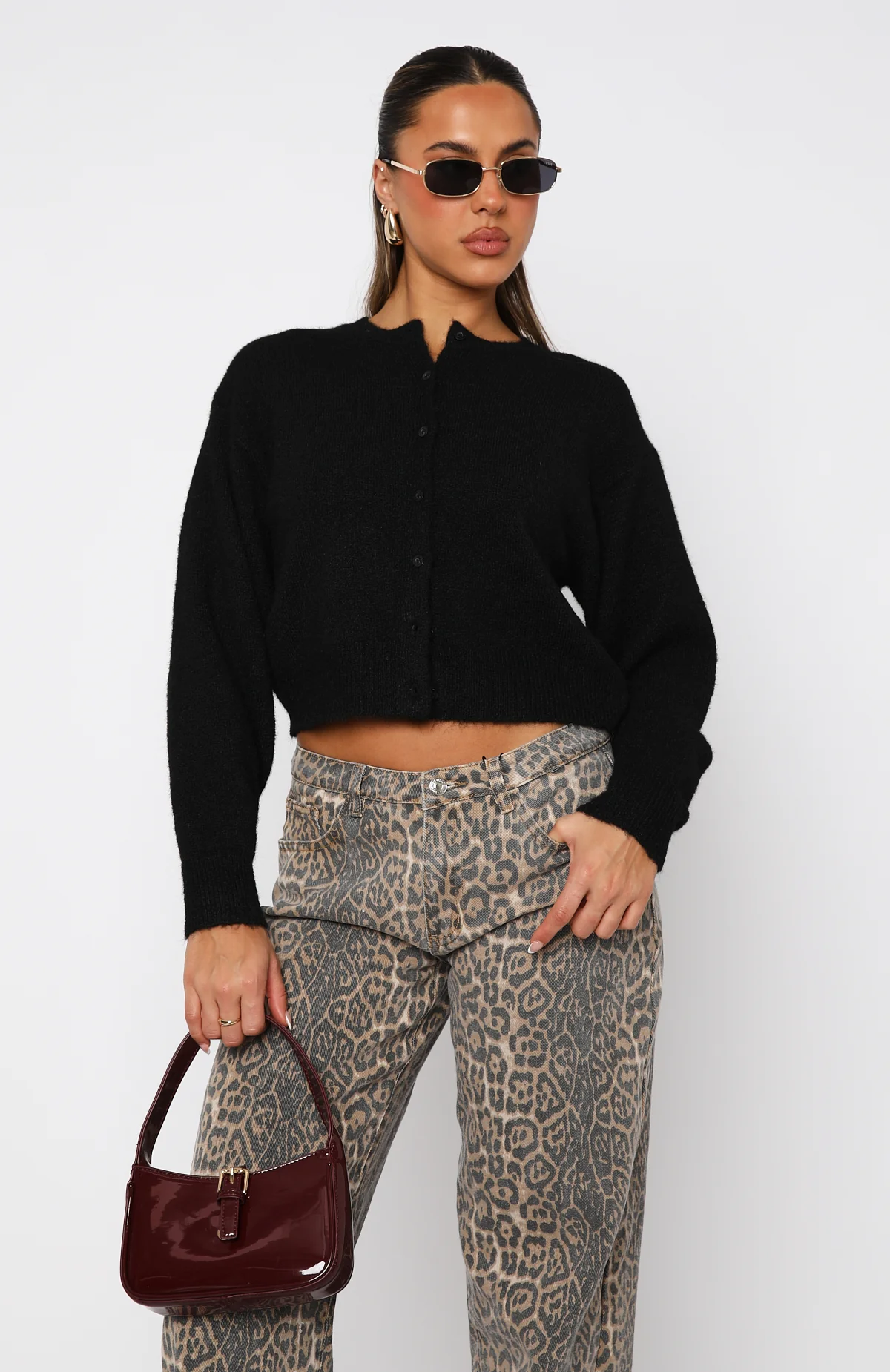 Kvinnors Långärmad Tröja i Färgglad Akrylblandning – Mjuk och Bekväm, Perfekt för Lager och Avslappnade Tillfällen 8