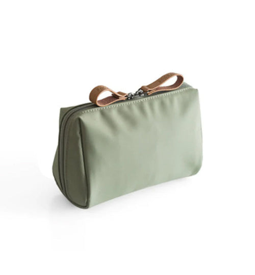 Stor Sminkväska i Hållbar Nylon med Rymligt Lagringsutrymme för Kosmetika och Sminkredskap 1