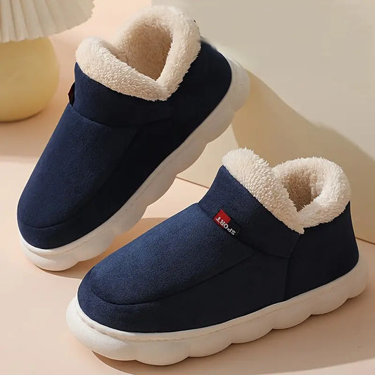 Herrtofflor Klassisk Slip-On Mjukt Material för Inomhus och Utomhus 1