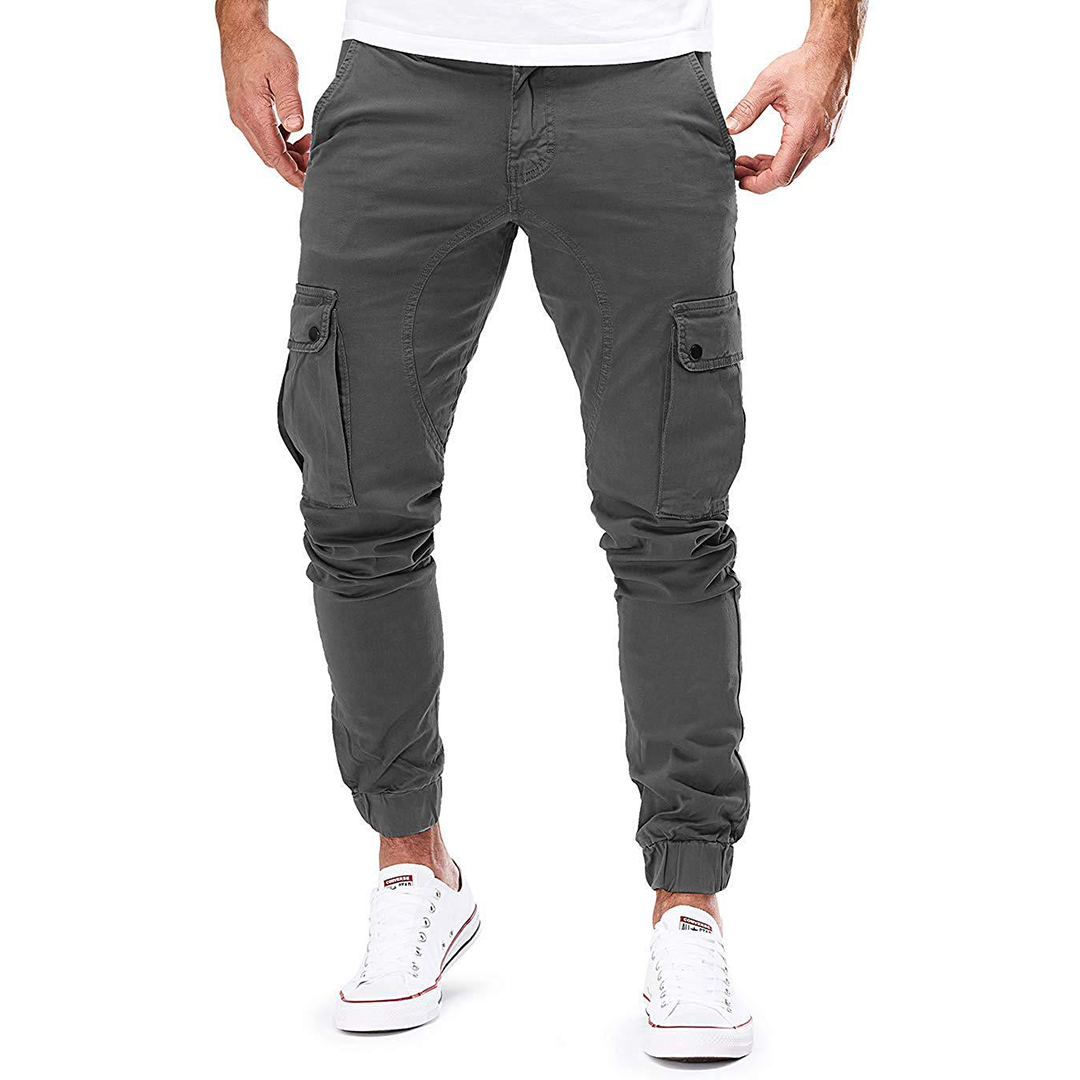 Variant image for Herr Cargo Jogger Trendig Design Mjuk Tygblandning-22