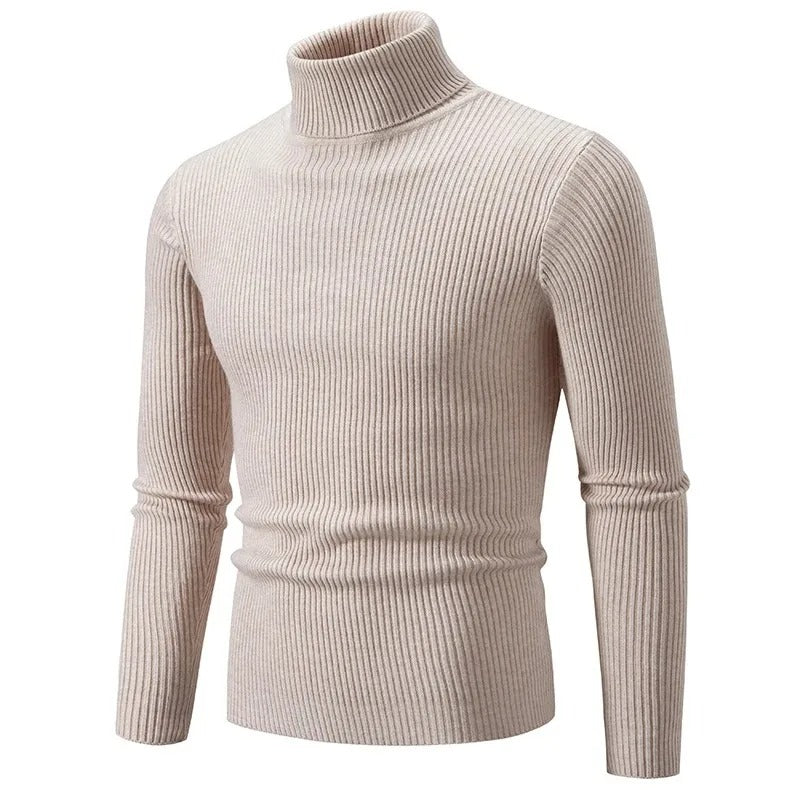 Variant image for Stickad Dam Tröja Randig Turtleneck Akrylblandning-26