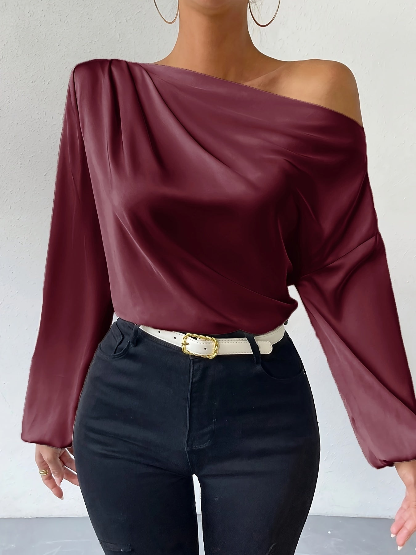 Blus Dam Lekfull Design 100% Bomull-5