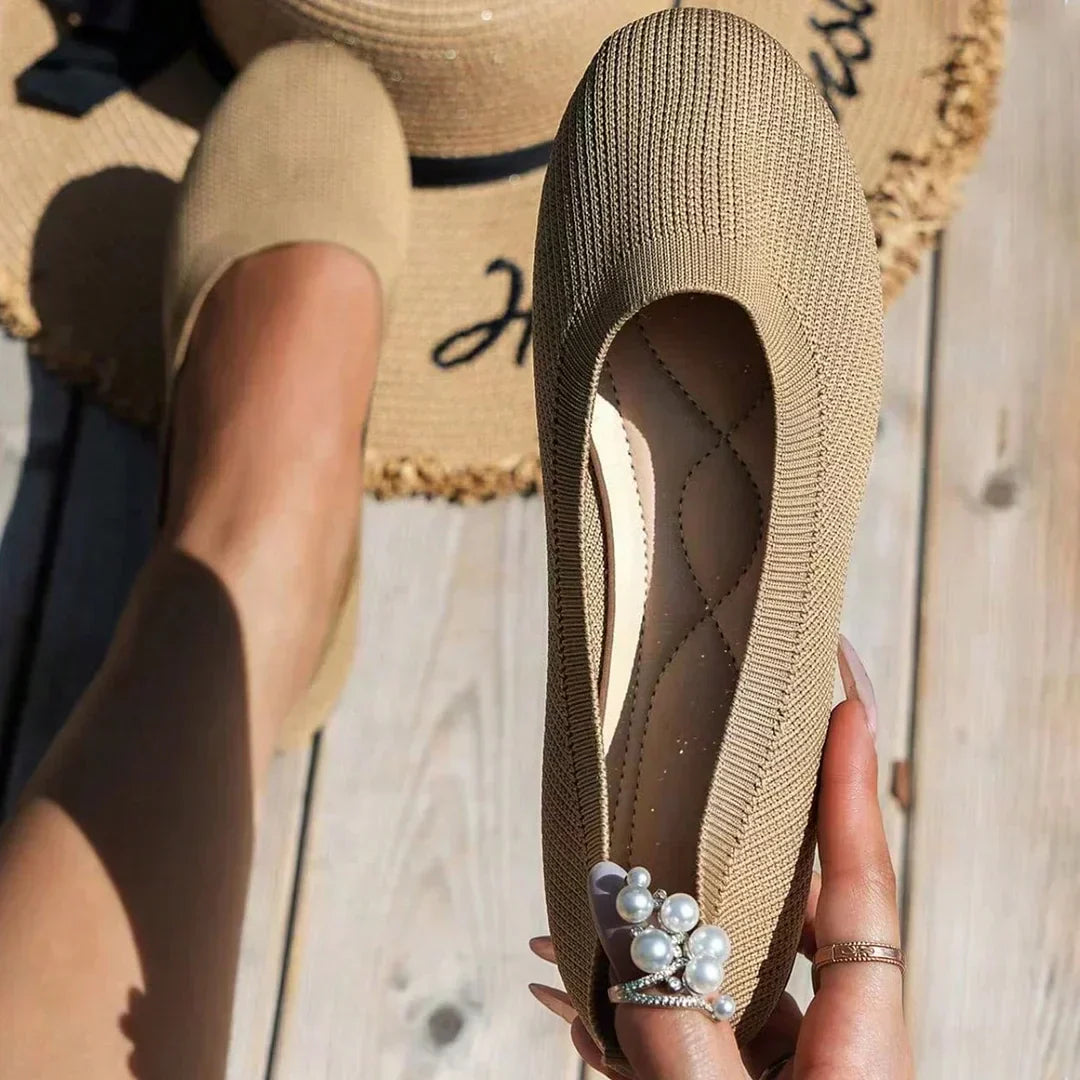 Dam Sneakers Andningsbara Icke-Slipskor Gummisula Komfortabel Design 12