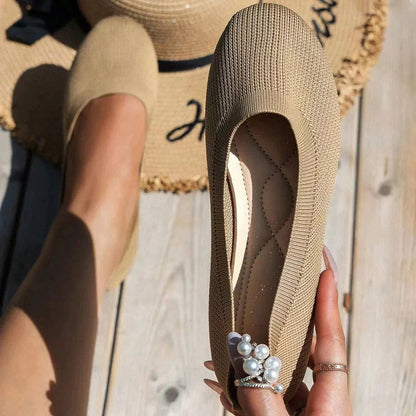 Variant image for Dam Sandaler Ortopediska Platta Loafers Hållbara Material-41