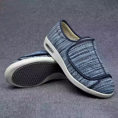 Ortopediska Skor Herr och Dam med Kardborrfästen, Ortopediskt Stöd och Komfort, Syntet och Textil-3