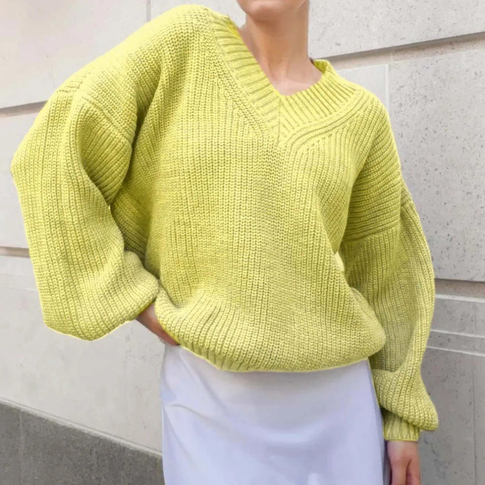 Variant image for Dam Tröja Klassisk Stil Andningsbart Material-25