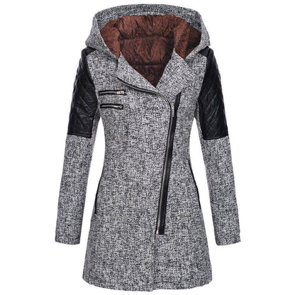 Variant image for Dam Vinterjacka Halvlängd Modern Polyester Fleece-73