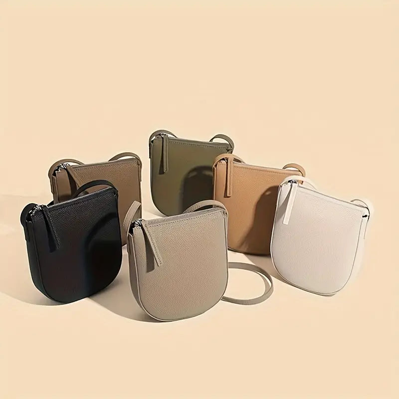 Damväska Kompakt Läder Elegant Accessoar 2