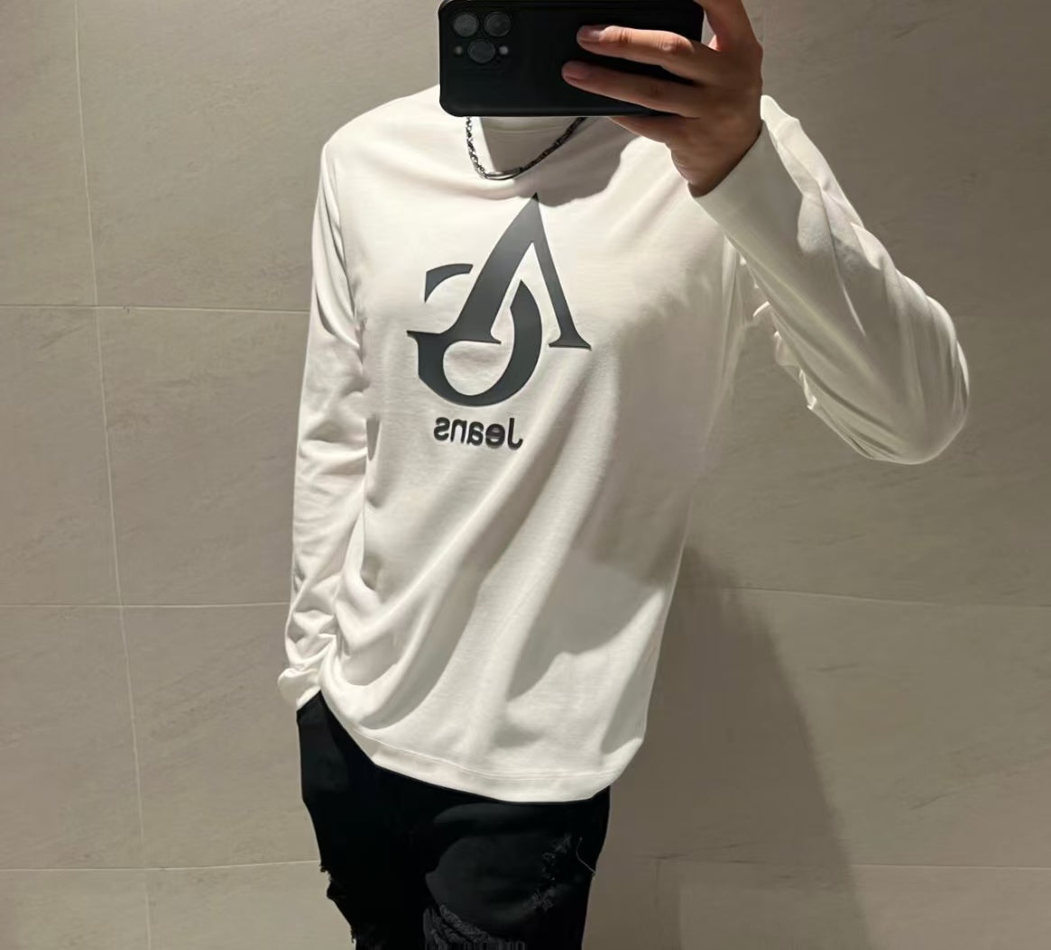 Dam Skjorta Långärmad Rund Nacke 100% Bomull-2