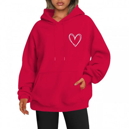 Variant image for Lång Hoodie Dam Avslappnad Design 100% Bomull-65