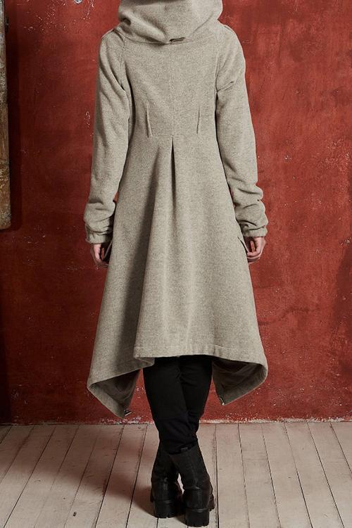 Damjacka Praktisk Mysig Polyester För Damer 8