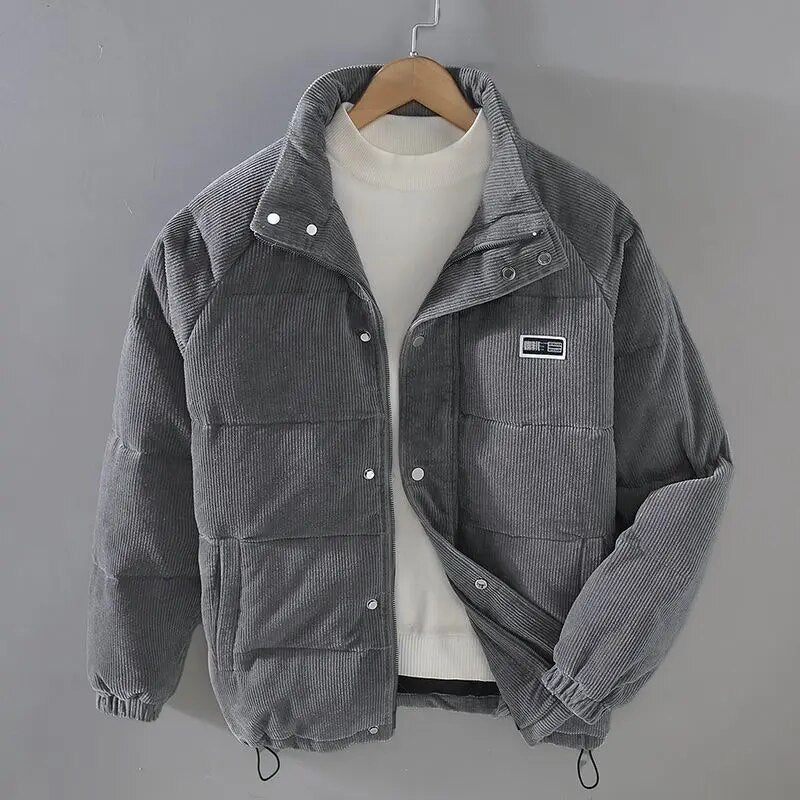 Unisex Vinterjacka Lätt Polyester med Praktiska Fickor – Modern Design för Kalla Dagar 5