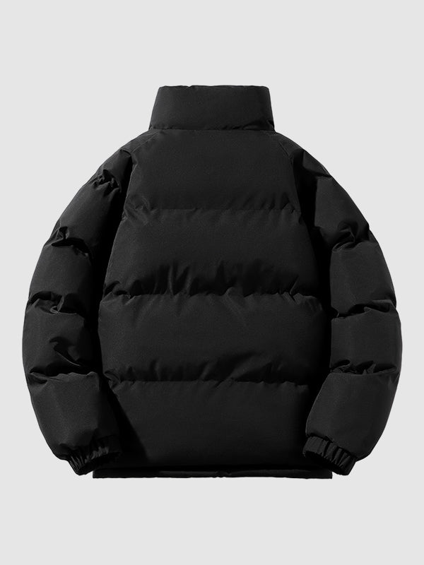 Herr Vinterjacka Isolerande Sportig Design Vattenavvisande Material-3