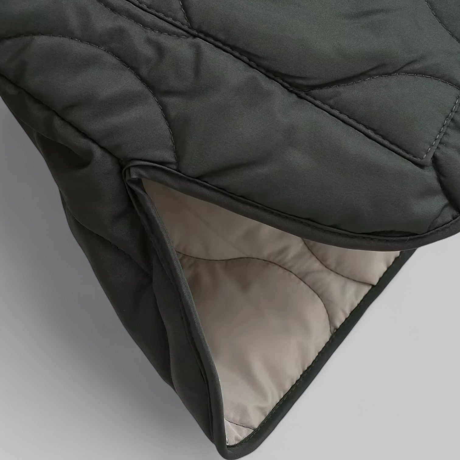 Dam Kappa Med Rund Halsringning Blixtlås Bomull Polyester 6