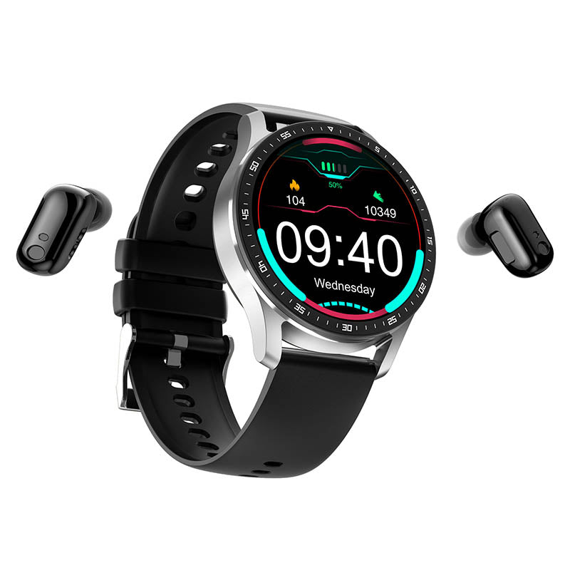 Smart Klocka Dam Med Bluetooth-Hörlurar För Android Och iPhone 8