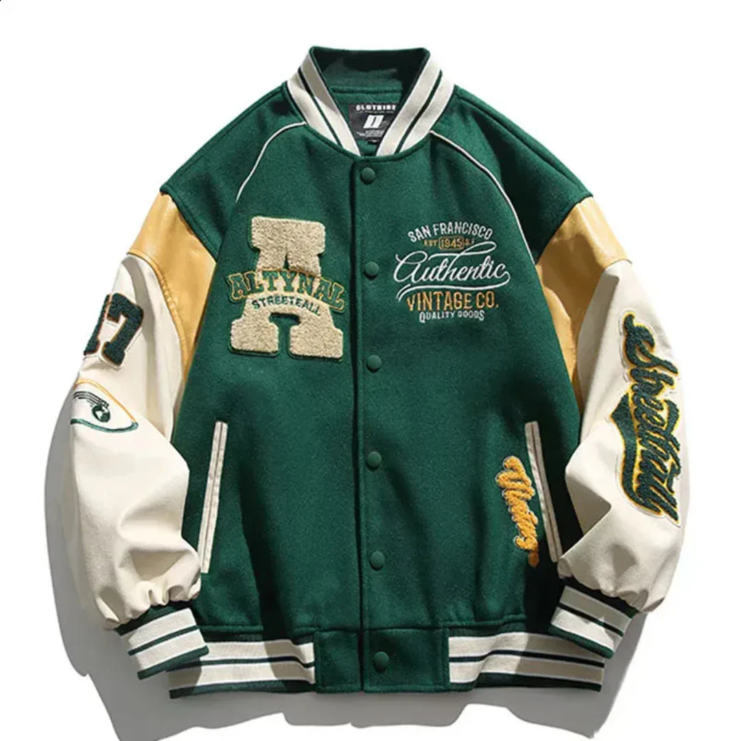 Damjacka Vintage Polyester För Kvinnor-6